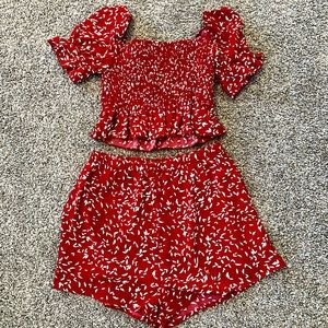 Two piece Shorts Set
